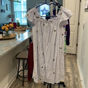Size medium off the shoulder dress